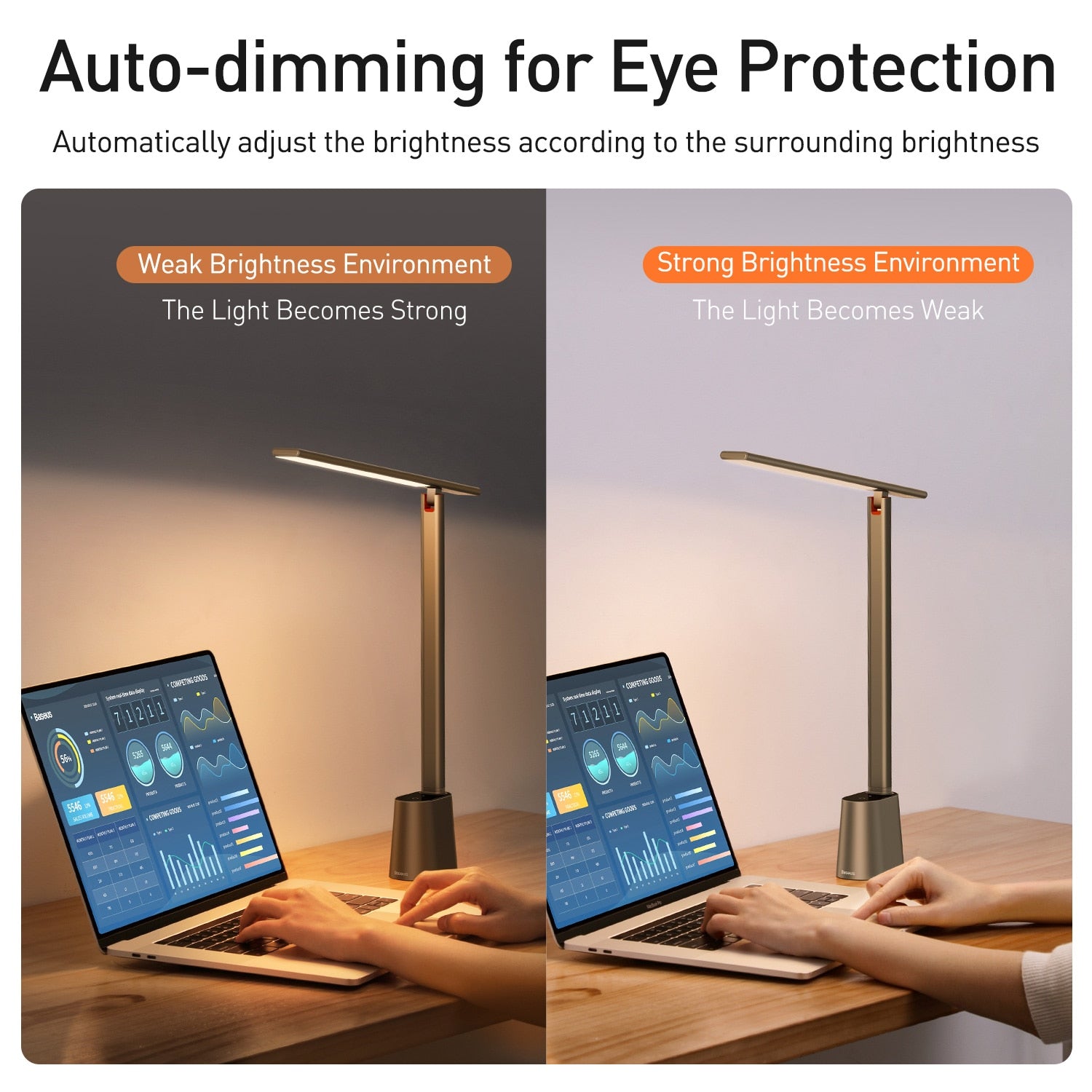 SkandiShop LED Desk Lamp